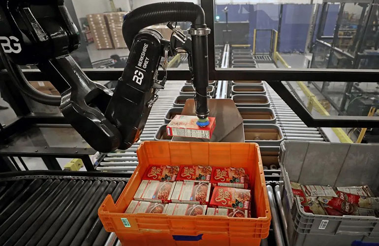Berkshire Grey robotic picking system